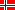 Flag for Norja